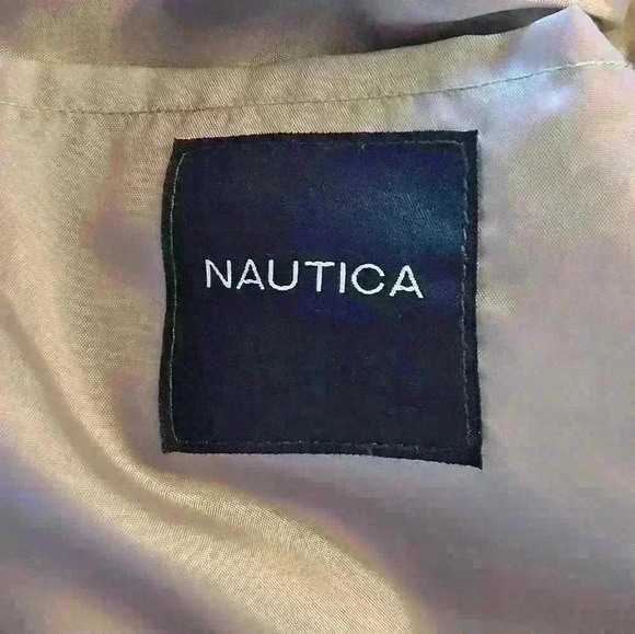 Nautica Gray Single Breasted Fully Lined Blazer Size 18 90s Business Casual EUC - Picture 14 of 15